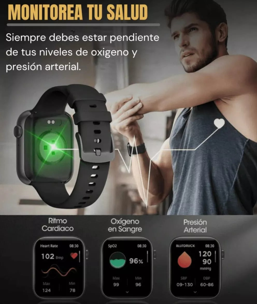 Reloj Inteligente Smartwatch 7 Correas
