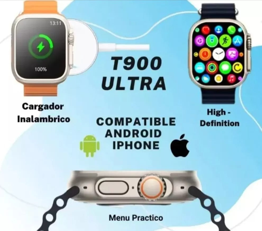 Reloj Inteligente Smartwatch 7 Correas