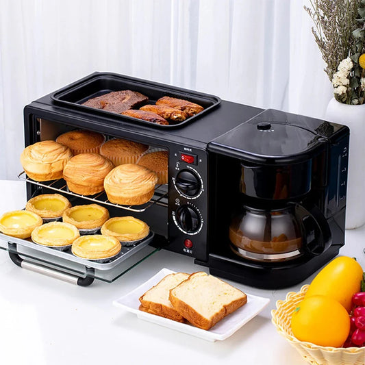 Estación de Desayuno 3-en-1 KitchenMate™ 🔥☕🍗